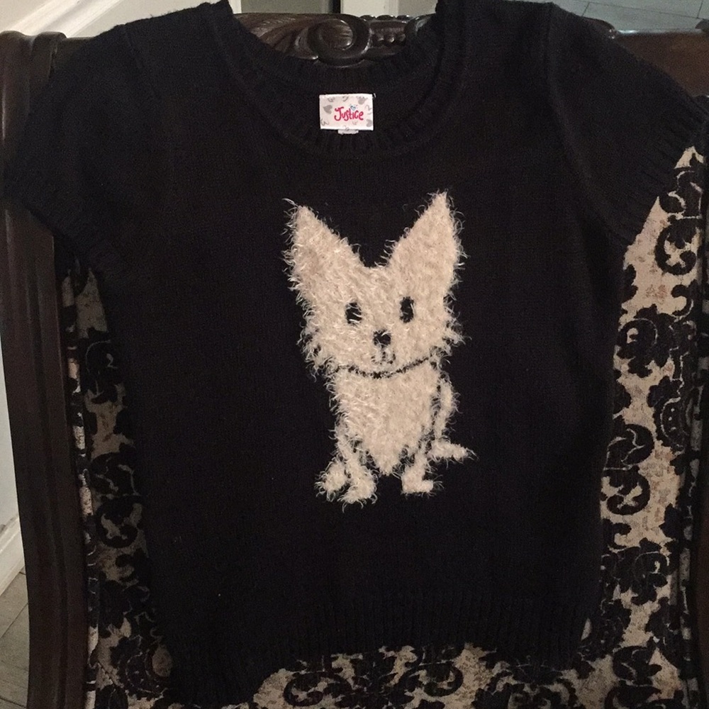 Justice Girls sweater size 10